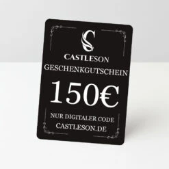 €200 CASTLESON Geschenkgutschein – Für Herrenanzüge & Accessoires -Herrenanzug Geschäft 200 castleson geschenkgutschein fuer herrenanzuege accessoires 150 00 488