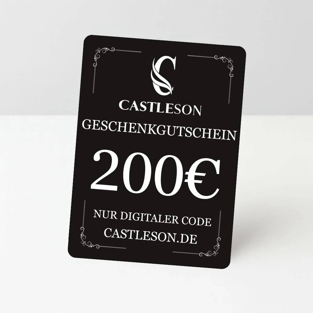 €250 CASTLESON Geschenkgutschein – Für Herrenanzüge & Accessoires 6 €250 CASTLESON Geschenkgutschein – Für Herrenanzüge & Accessoires – Bild 6