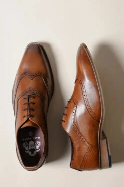 Braune Lederschuhe, Marc Darcy Dawson - Wingtip Brogue 6 Braune Lederschuhe, Marc Darcy Dawson - Wingtip Brogue -Herrenanzug Geschäft braune lederschuhe marc darcy dawson wingtip brogue schoenen 917