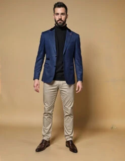 Herrenanzug Geschäft -Herrenanzug Geschäft business casual outfit sharp blue mix match outfit 407