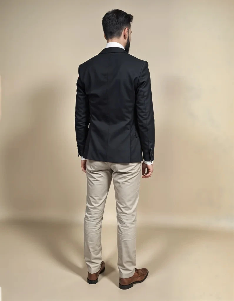 Business Casual Outfit: Timeless Black & Beige Elegance 3 Business Casual Outfit: Timeless Black & Beige Elegance – Bild 3