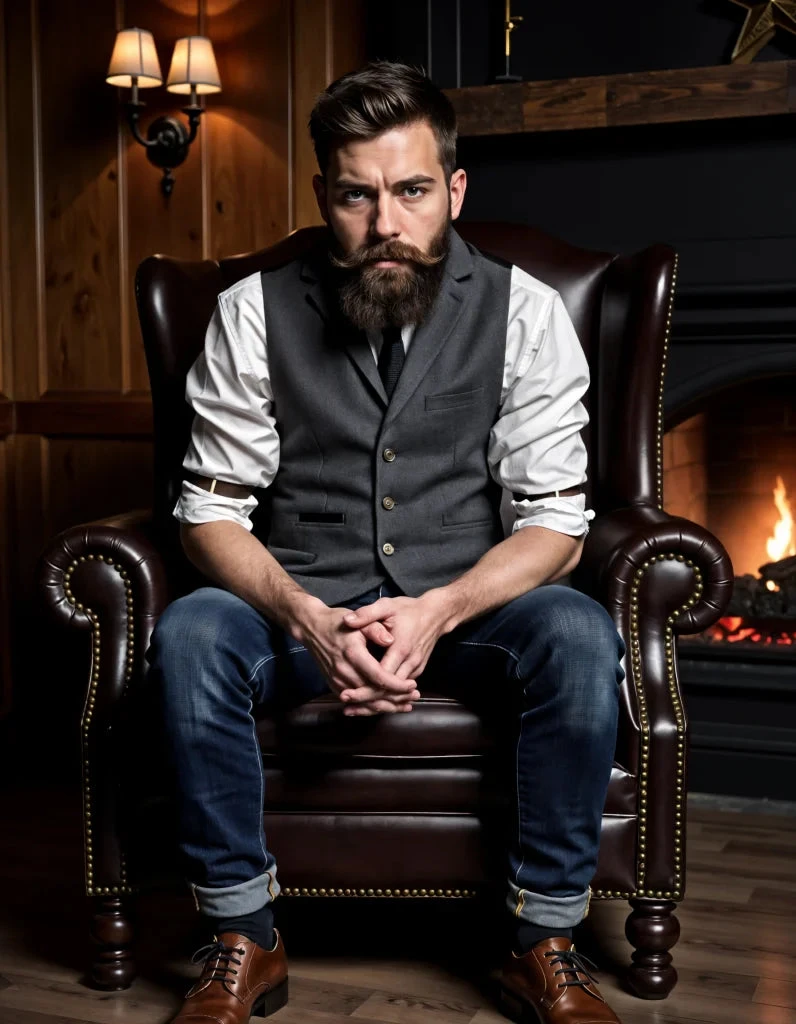 Business Casual Outfit: Urban Edge Grey Mix & Match 1 Business Casual Outfit: Urban Edge Grey Mix & Match