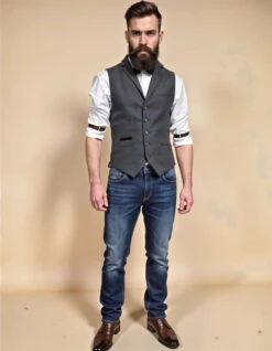 Herrenanzug Geschäft -Herrenanzug Geschäft business casual outfit urban edge grey mix match outfit 402