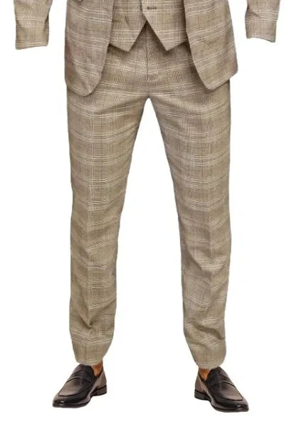 CASTLESON - Hose Captain Karomuster Beige 2 CASTLESON - Hose Captain Karomuster Beige – Bild 2