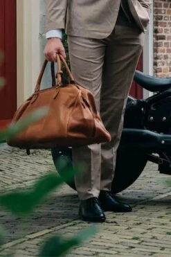 Herrenanzug Geschäft 34 CASTLESON - Hose Major Beige