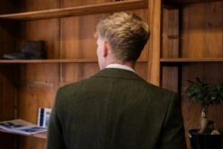 CASTLESON - Sakko Chief Olive Tweed 5 CASTLESON - Sakko Chief Olive Tweed -Herrenanzug Geschäft castleson sakko chief olive tweed 715