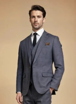 CASTLESON – Sakko Phantom Grau