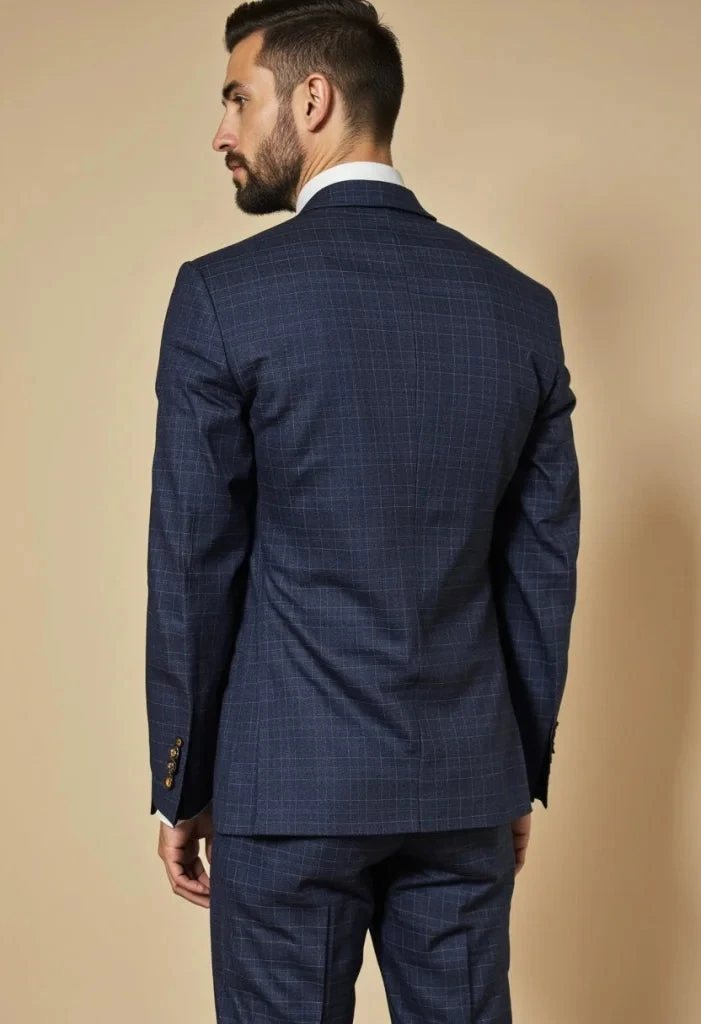 CASTLESON – Sakko Phantom Navy 2 CASTLESON – Sakko Phantom Navy – Bild 2