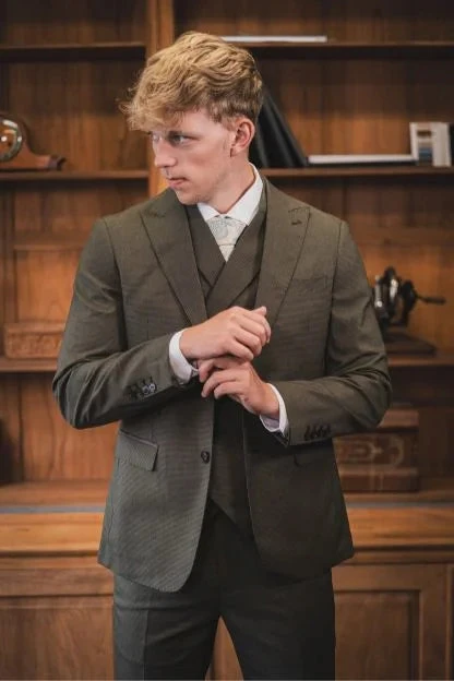 CASTLESON - Sakko Salute Armee-Grün 2 CASTLESON - Sakko Salute Armee-Grün – Bild 2