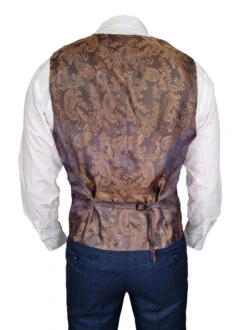 CASTLESON - Weste Corporal Check Navy 7 CASTLESON - Weste Corporal Check Navy -Herrenanzug Geschäft castleson weste corporal check navy 149