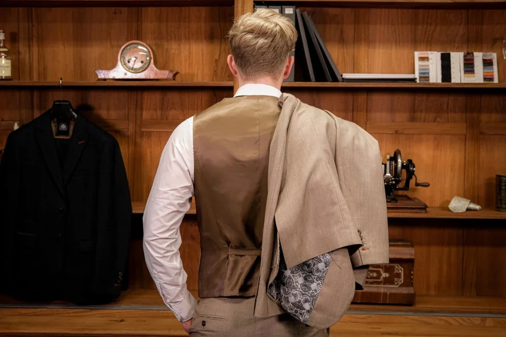 CASTLESON - Weste Major Beige 3 CASTLESON - Weste Major Beige – Bild 3