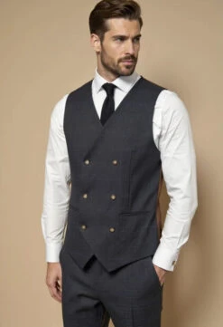 CASTLESON – Weste Phantom Grau