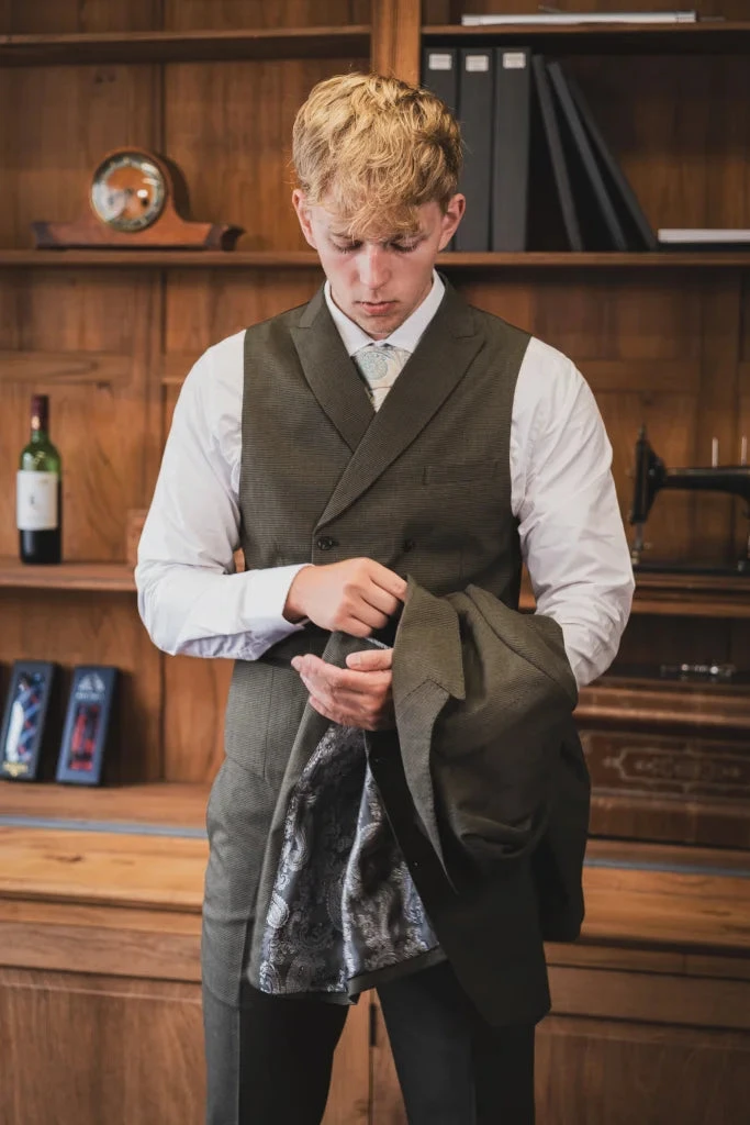 CASTLESON - Weste Salute Armee-Grün 2 CASTLESON - Weste Salute Armee-Grün – Bild 2