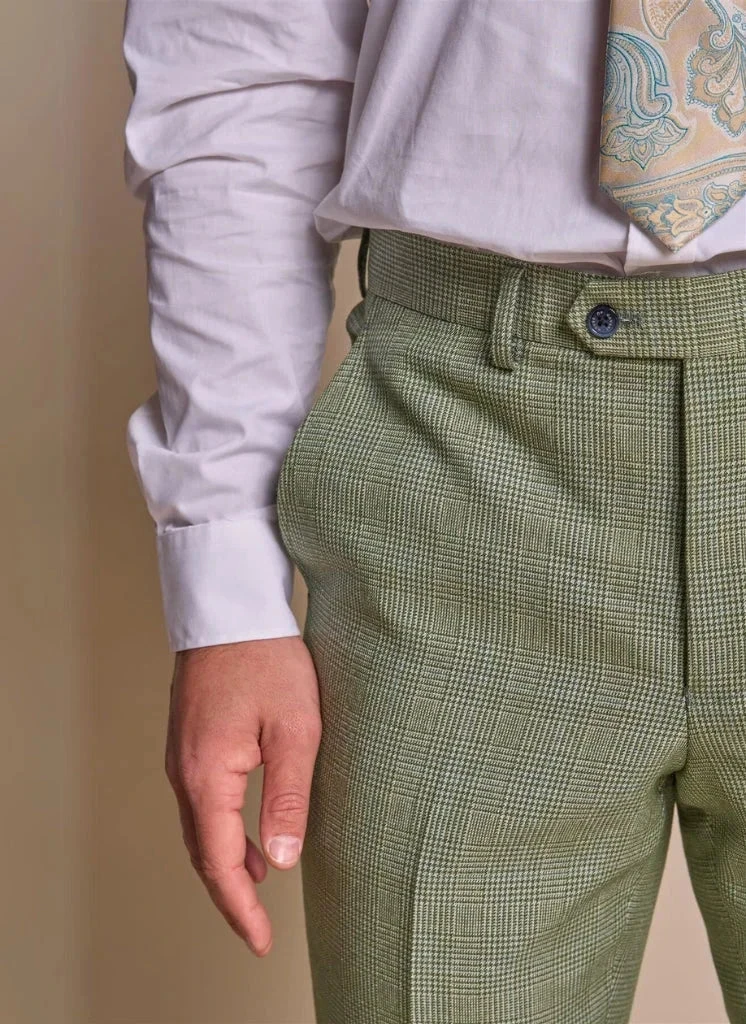 Cavani Caridi - Hose Salbeigrün 3 Cavani Caridi - Hose Salbeigrün – Bild 3