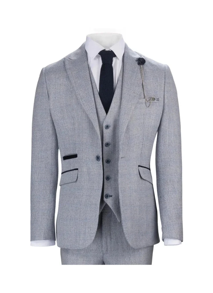 Cavani Caridi - Sakko Himmelblau 2 Cavani Caridi - Sakko Himmelblau – Bild 2