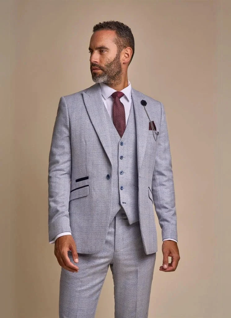 Cavani Caridi - Sakko Himmelblau 1 Cavani Caridi - Sakko Himmelblau