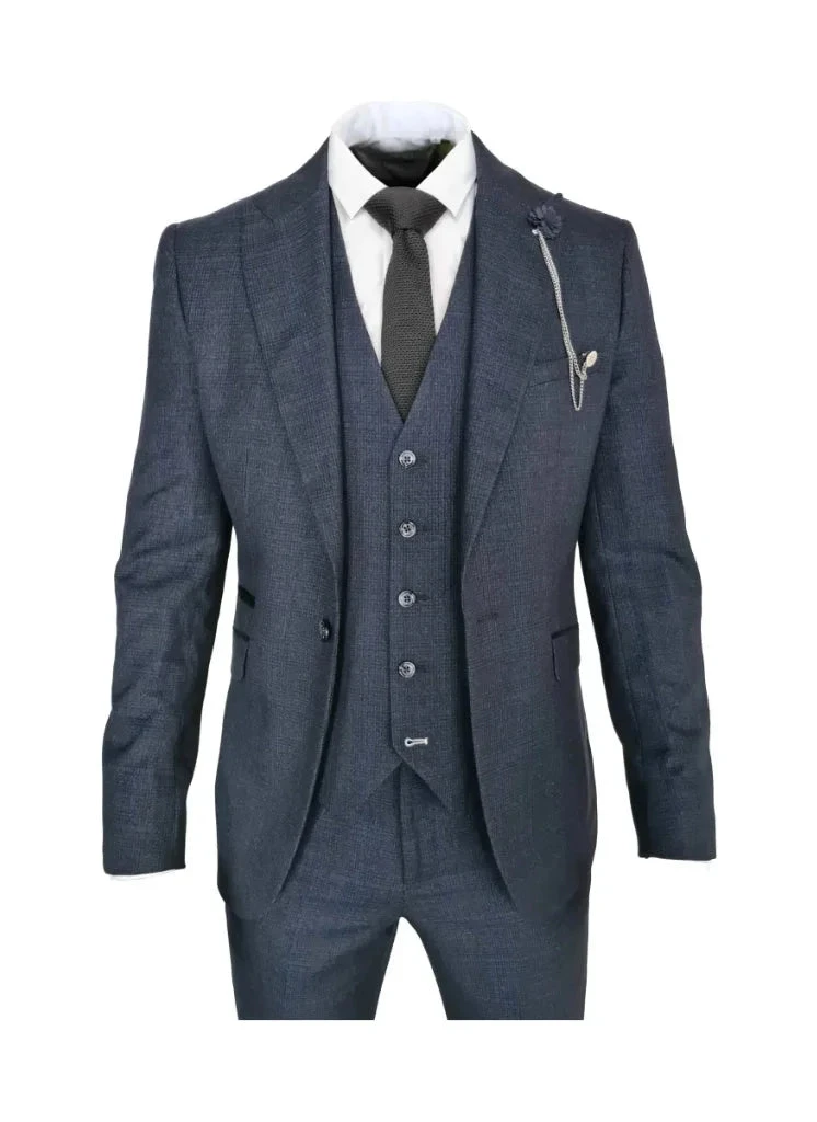 Cavani Caridi - Sakko Marineblau 2 Cavani Caridi - Sakko Marineblau – Bild 2