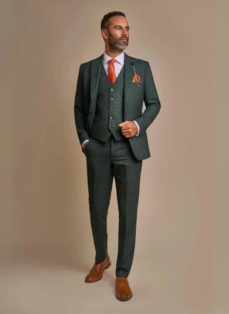 Cavani Caridi - Sakko Olivgrün 1 Cavani Caridi - Sakko Olivgrün