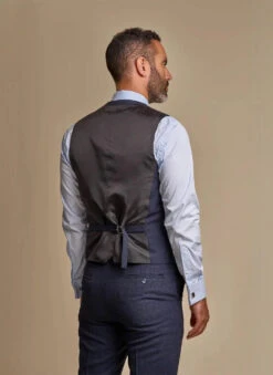 Cavani Caridi - Weste Marineblau 9 Cavani Caridi - Weste Marineblau -Herrenanzug Geschäft cavani caridi weste marineblau 230