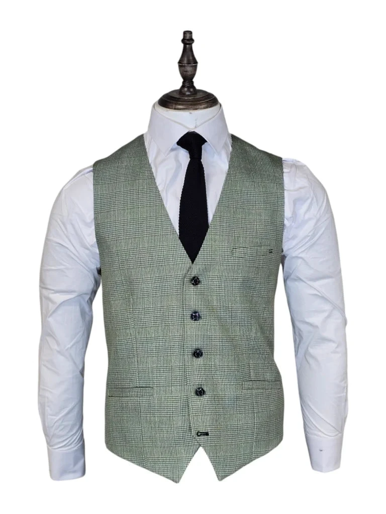 Cavani Caridi - Weste Salbeigrün 1 Cavani Caridi - Weste Salbeigrün