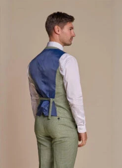 Cavani Caridi - Weste Salbeigrün 8 Cavani Caridi - Weste Salbeigrün -Herrenanzug Geschäft cavani caridi weste salbeigruen 567