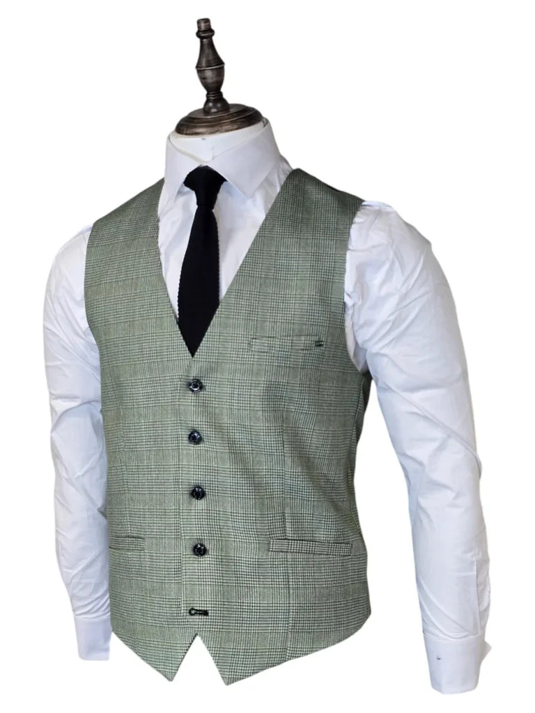 Cavani Caridi - Weste Salbeigrün 2 Cavani Caridi - Weste Salbeigrün – Bild 2