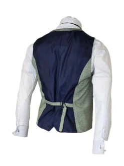 Cavani Caridi - Weste Salbeigrün 7 Cavani Caridi - Weste Salbeigrün -Herrenanzug Geschäft cavani caridi weste salbeigruen 941