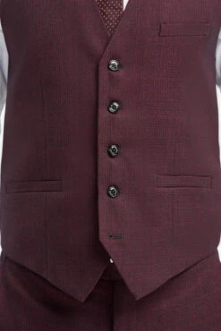 Cavani Caridi - Weste Wine Red 7 Cavani Caridi - Weste Wine Red -Herrenanzug Geschäft cavani caridi weste wine red 317