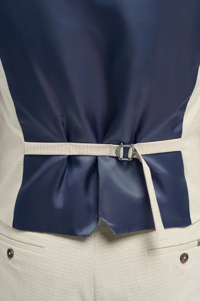 Cavani Hampton – Weste Beige 6 Cavani Hampton – Weste Beige – Bild 6