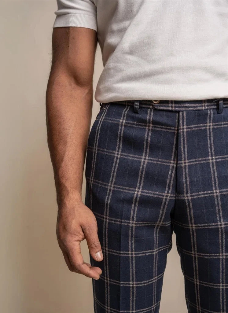 Cavani - Hose Hardy Marineblau, Gentleman's 3 Cavani - Hose Hardy Marineblau, Gentleman's – Bild 3