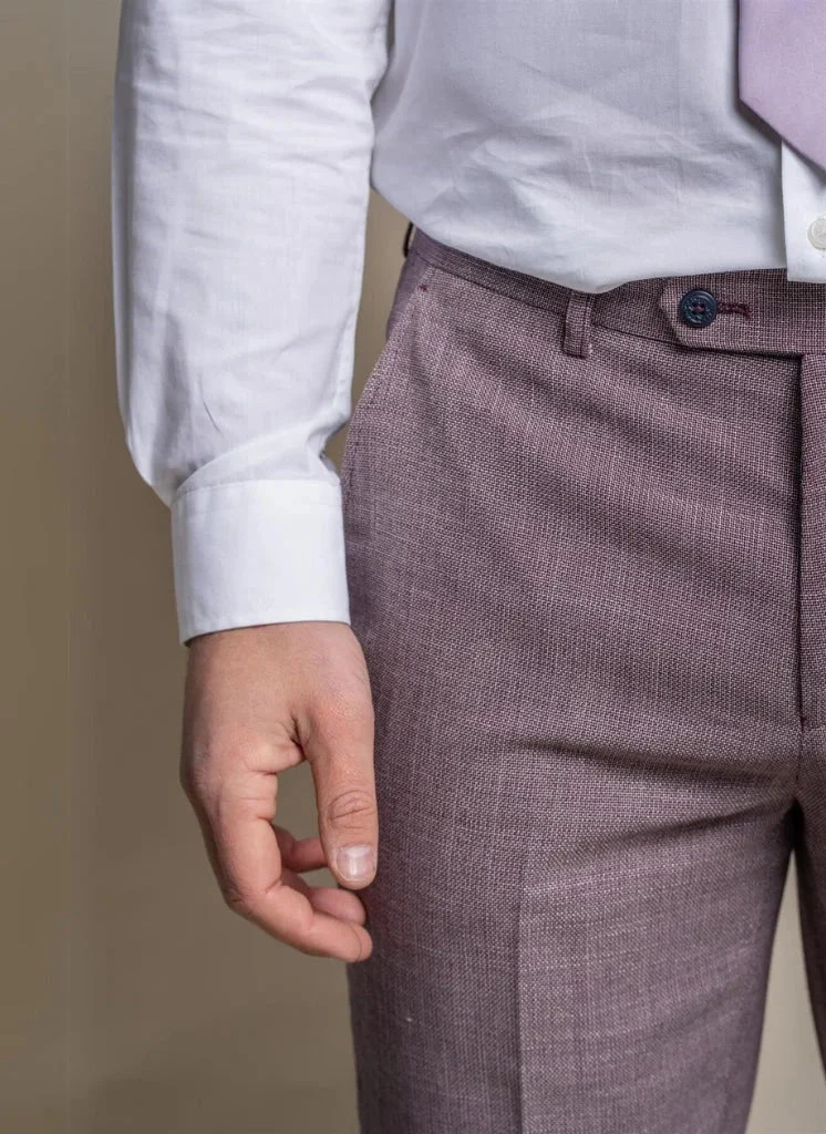 Cavani - Hose Lilac Slim Fit 3 Cavani - Hose Lilac Slim Fit – Bild 3