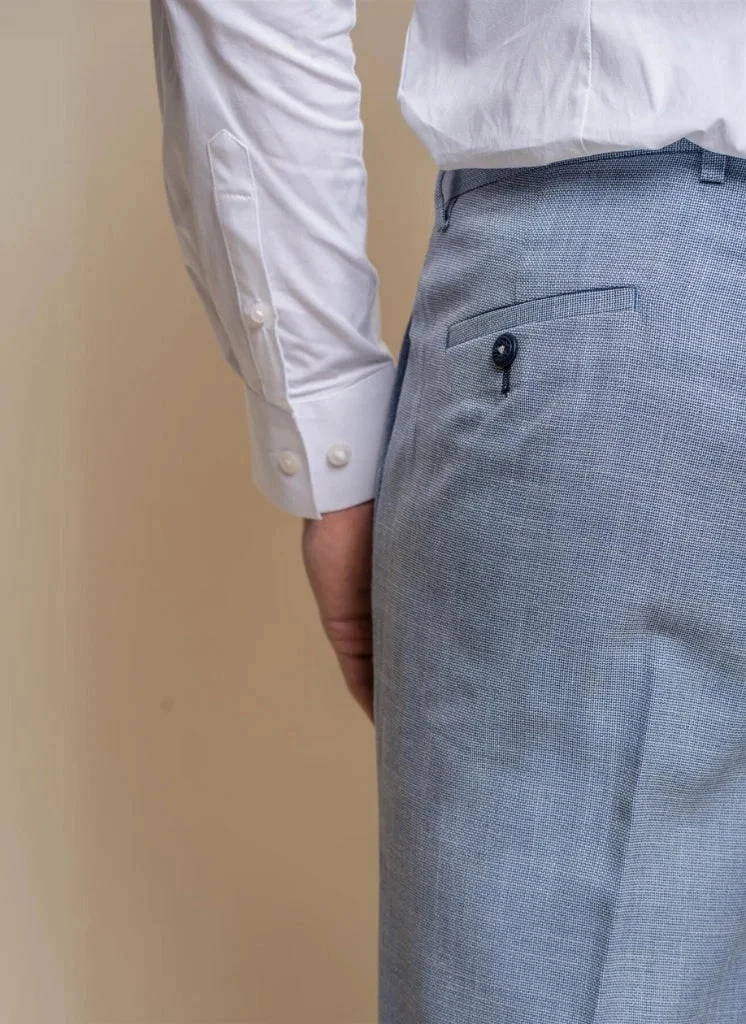 Cavani - Hose Miami Himmelblau Slim Fit 2 Cavani - Hose Miami Himmelblau Slim Fit – Bild 2