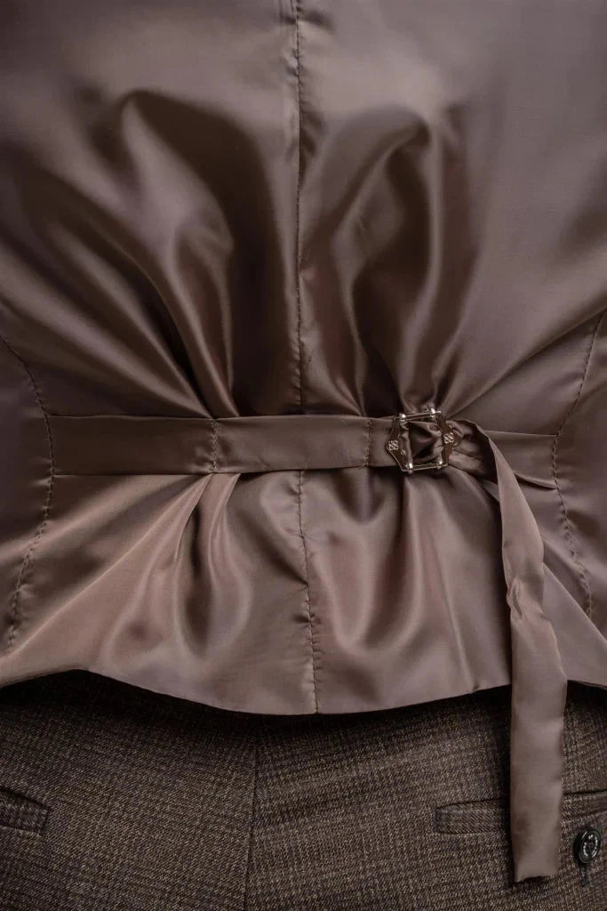 Cavani Lennox - Weste Double Breasted Beige 5 Cavani Lennox - Weste Double Breasted Beige – Bild 5