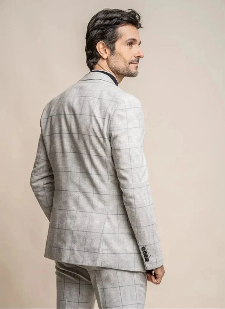 Cavani - Sakko Check Radika Grey 2 Cavani - Sakko Check Radika Grey – Bild 2