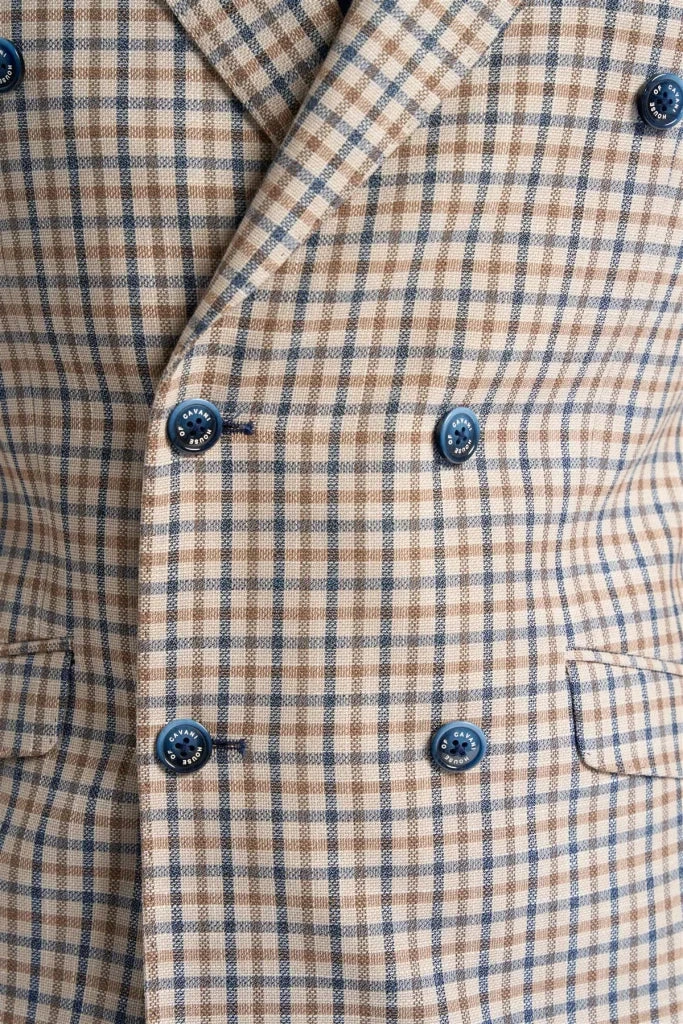 Cavani - Sakko Doppelreiher Sergio Beige 4 Cavani - Sakko Doppelreiher Sergio Beige – Bild 4