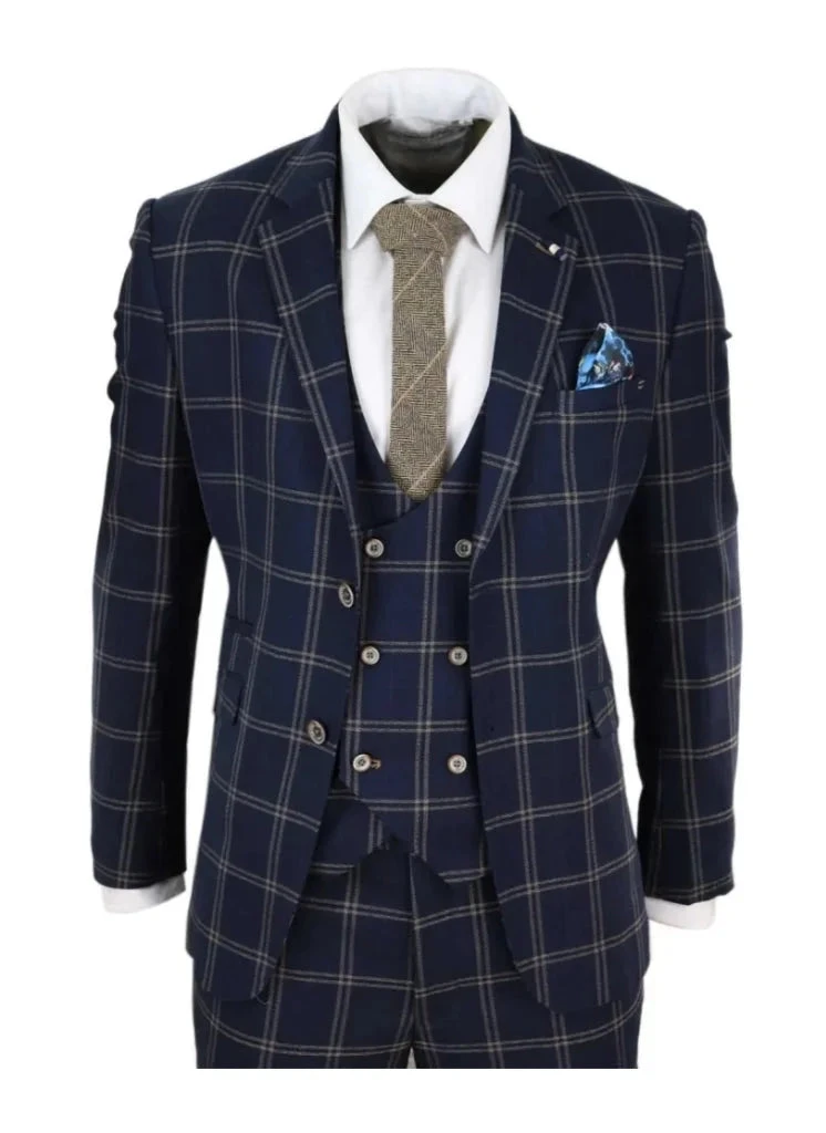 Cavani - Sakko Hardy Marineblau, Gentlemen 2 Cavani - Sakko Hardy Marineblau, Gentlemen – Bild 2