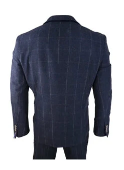 Cavani - Sakko Karomuster Angels Marineblau 6 Cavani - Sakko Karomuster Angels Marineblau -Herrenanzug Geschäft cavani sakko karomuster angels marineblau 491