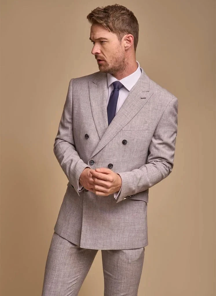 Cavani - Sakko Tokyo Grey Double Breasted 1 Cavani - Sakko Tokyo Grey Double Breasted