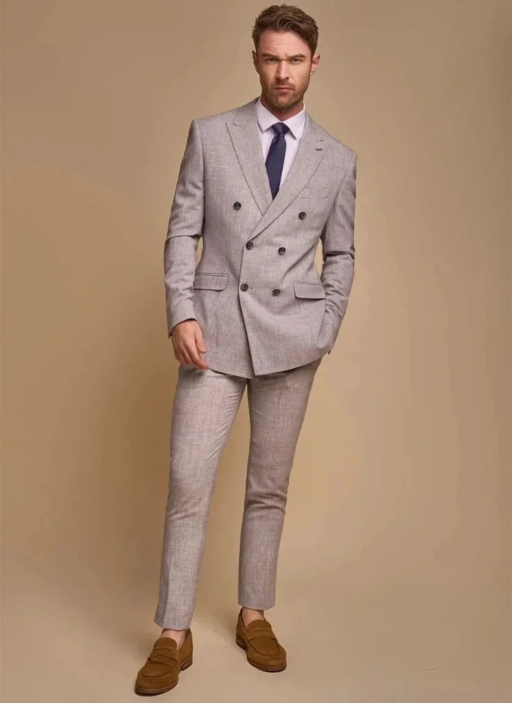 Cavani - Sakko Tokyo Grey Double Breasted 2 Cavani - Sakko Tokyo Grey Double Breasted – Bild 2