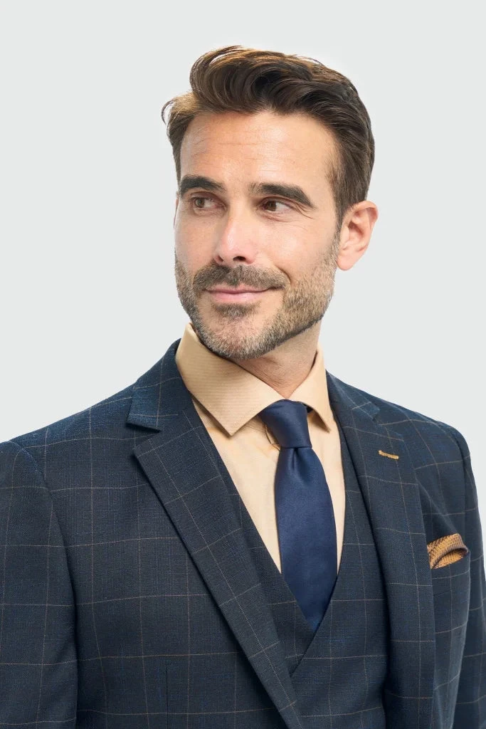 Cavani – Sakko Torino Navy 4 Cavani – Sakko Torino Navy – Bild 4