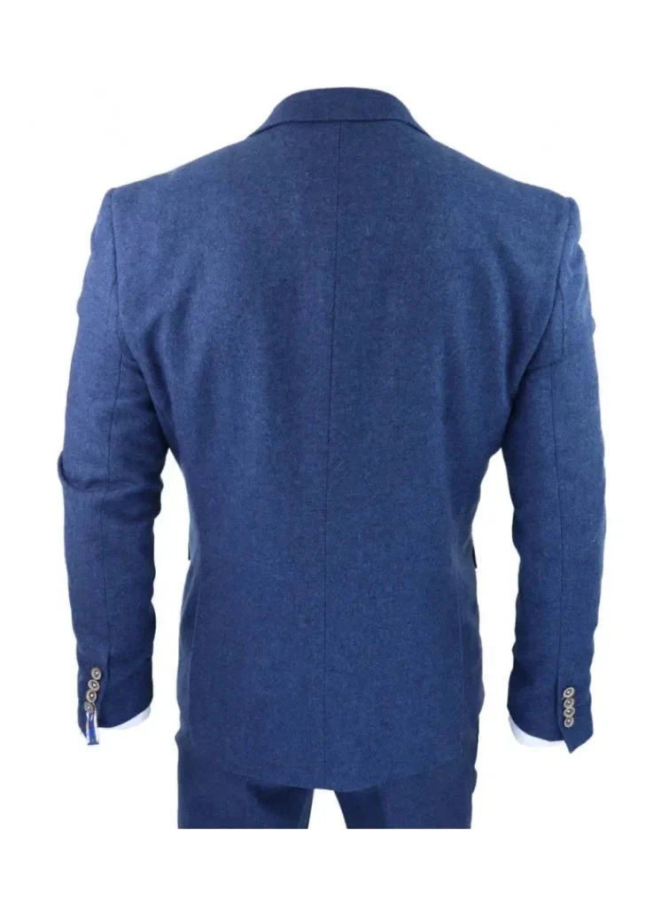 Cavani - Sakko Tweed Orson Blau 3 Cavani - Sakko Tweed Orson Blau – Bild 3