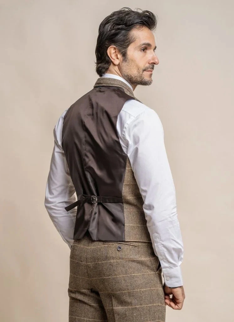 Cavani - Weste Albert Brown 2 Cavani - Weste Albert Brown – Bild 2