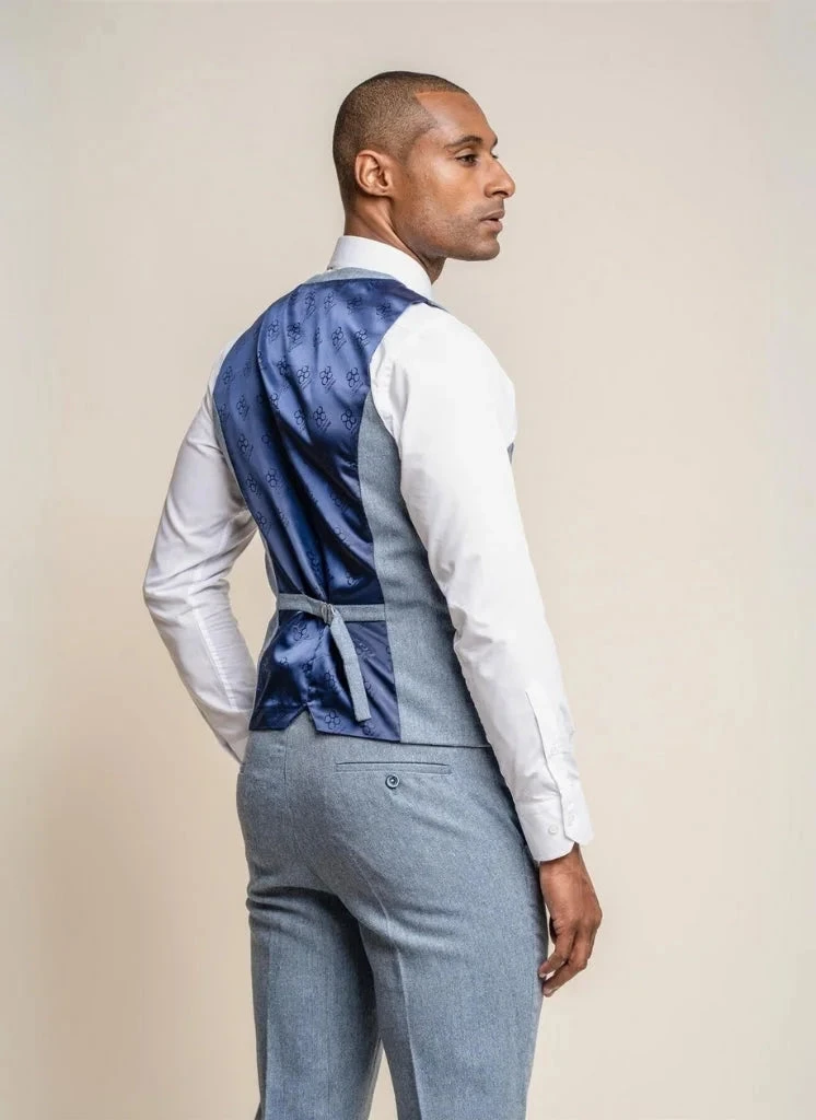 Cavani - Weste Wells Hellblau 2 Cavani - Weste Wells Hellblau – Bild 2