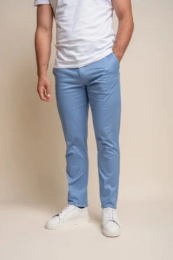 Chino Hose Herren Azure - Cavani Dakota