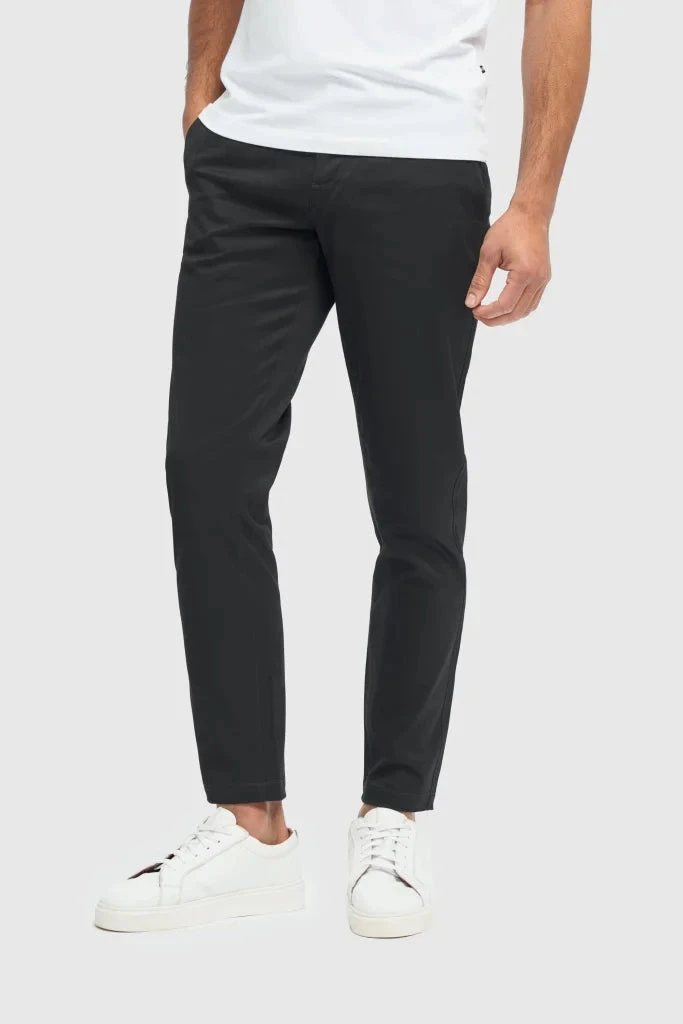 Chino Hose Herren Black- Cavani Dakota 1 Chino Hose Herren Black- Cavani Dakota