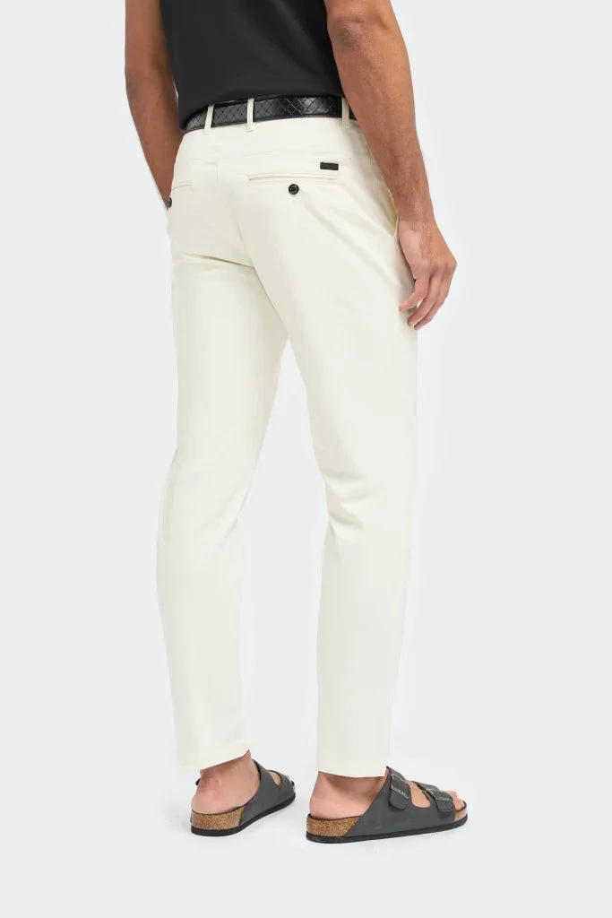 Chino Hose Herren Ecru - Cavani Dakota 5 Chino Hose Herren Ecru - Cavani Dakota – Bild 5