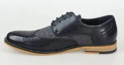 Dunkelblaue Tweed Schuhe | Cavani Horatio Navy 9 Dunkelblaue Tweed Schuhe | Cavani Horatio Navy -Herrenanzug Geschäft dunkelblaue tweed schuhe cavani horatio navy schoenen 100