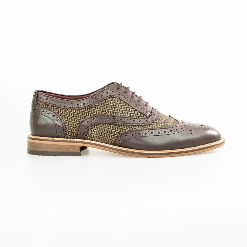 Edle Schuhe | Cavani Ellington Braun Tweed 1 Edle Schuhe | Cavani Ellington Braun Tweed