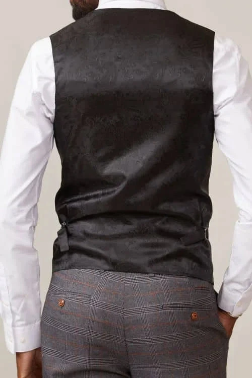 Kelvin Schwarzes Weste - Doppelreihig 3 Kelvin Schwarzes Weste - Doppelreihig – Bild 3