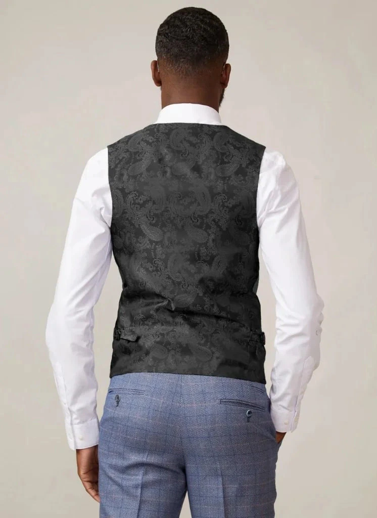 Kelvin Silver Weste - Einreiher 2 Kelvin Silver Weste - Einreiher – Bild 2